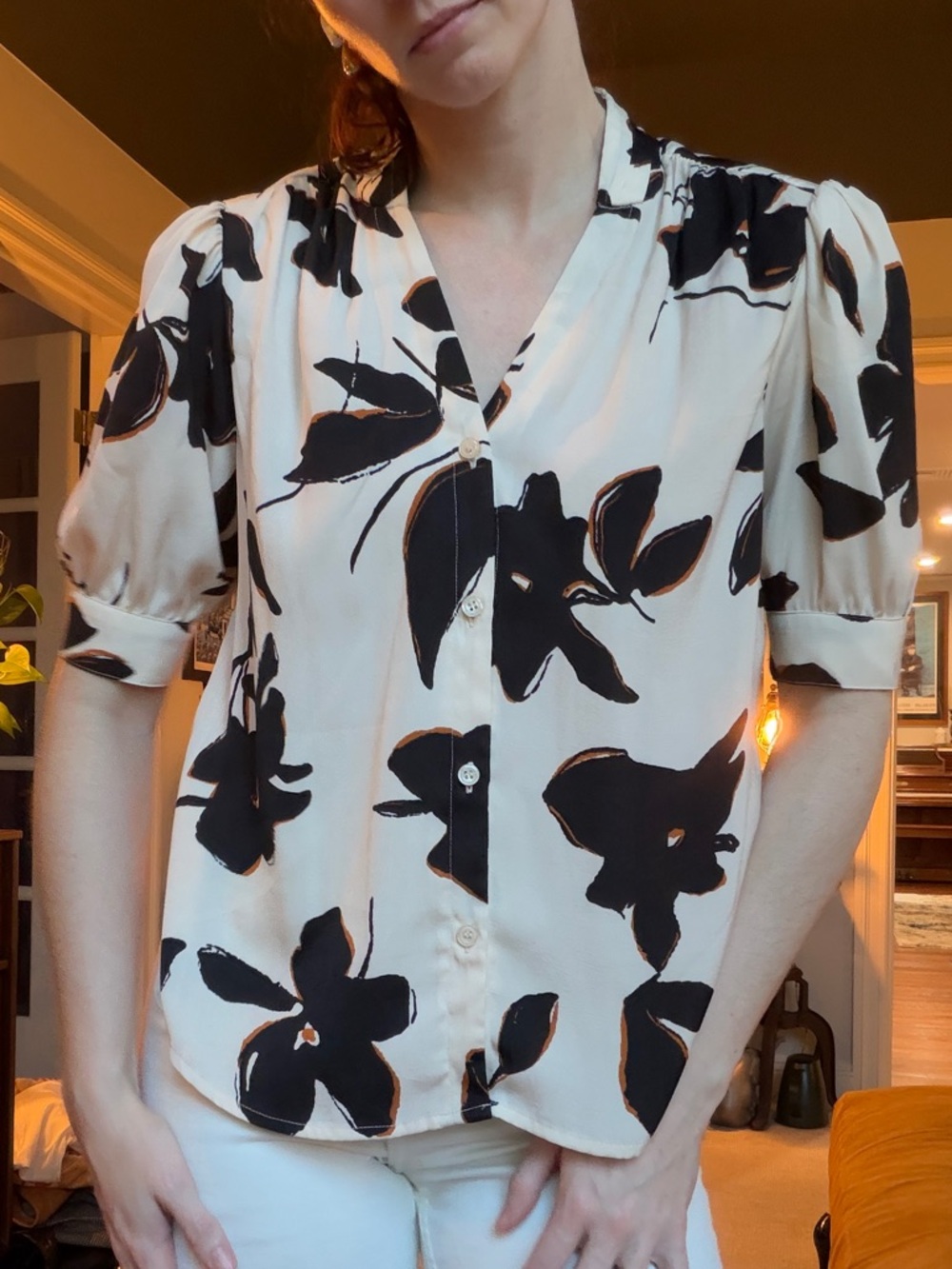 Floral blouse